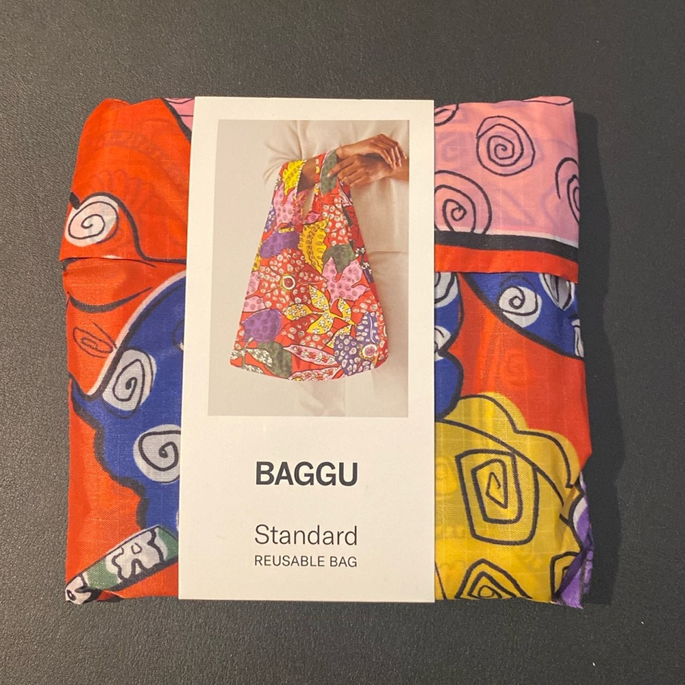 NWT BAGGU Custom Mara Hoffman Standard Reusable Bag